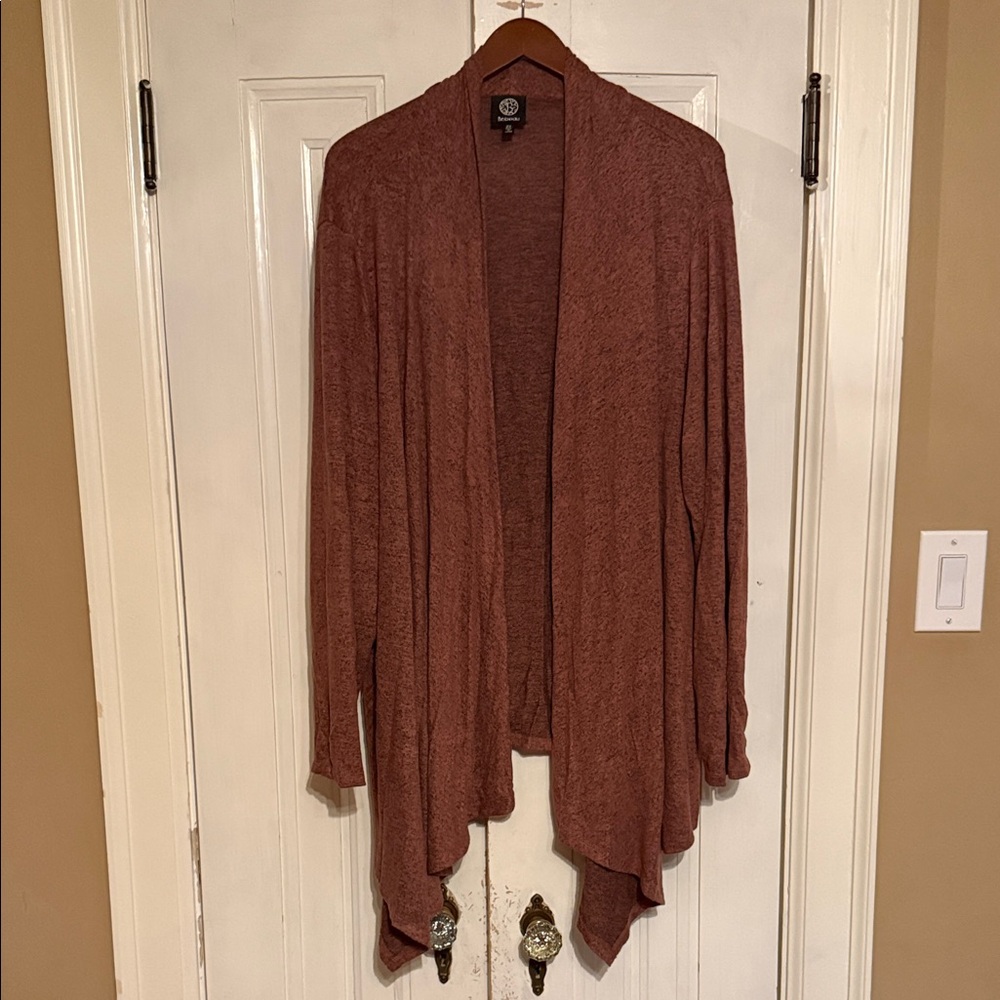 Bobeau Women's Waterfall Cardigan